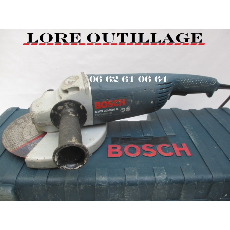 Meuleuse d'angle GWS 22-230H Bosch 2200 W - Achat Meuleuse d'angle