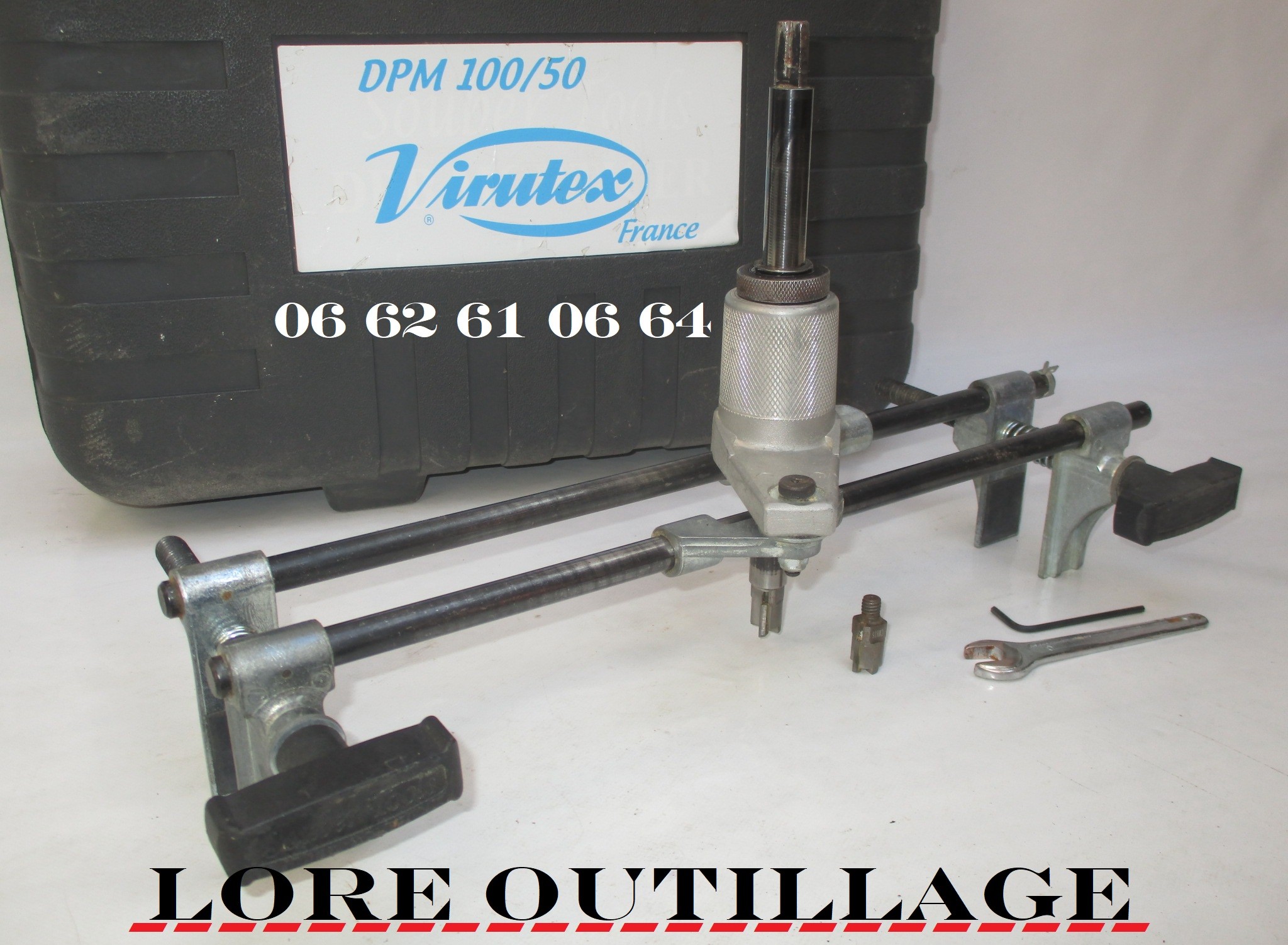 Kit de perçage mortaisage DPM100-50 - VIRUTEX - 4437000