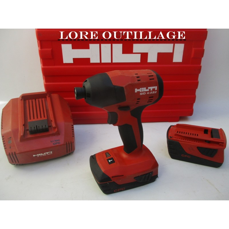 HILTI SID 4 A 22 Visseuse a choc lore outillage