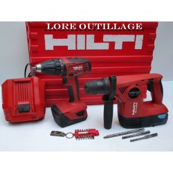 HILTI TE 4-A22 + SFC 22-A / Perforateur + Visseuse